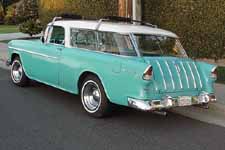 1955 Chevrolet Nomad Wagon Painted Original Regal Turquoise #598 Color